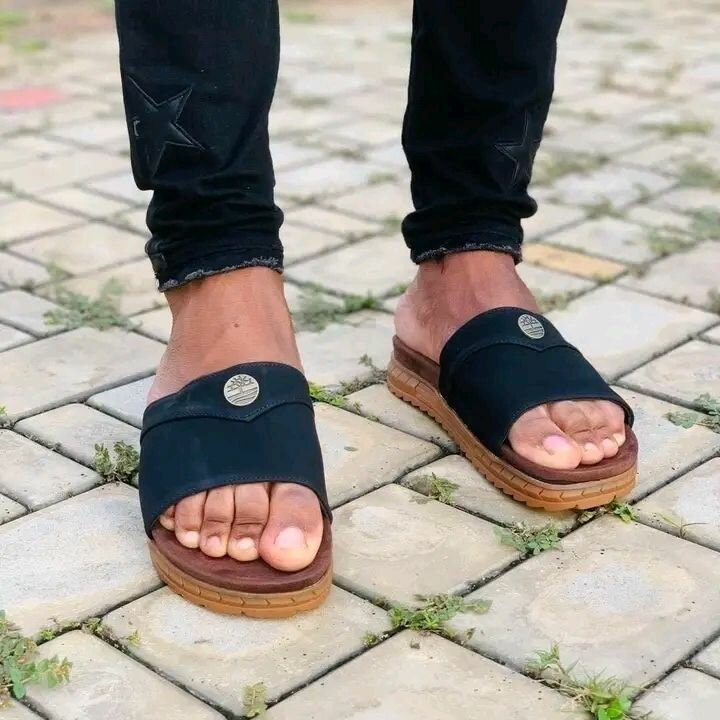 Sandales double boucle homme