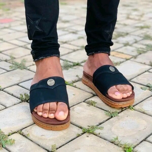 Sandales double boucle homme