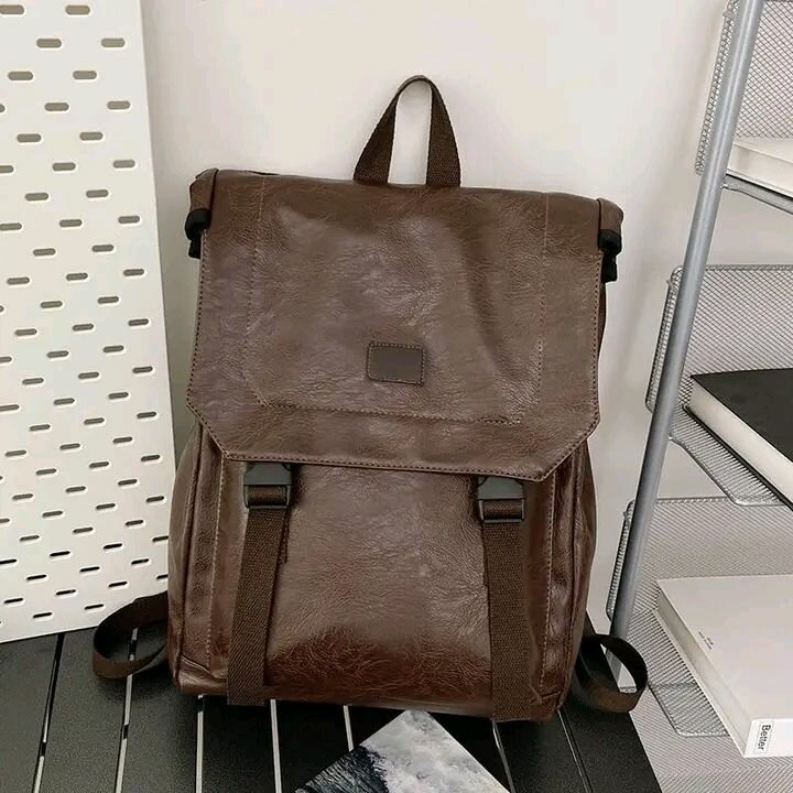 Sac à dos en cuir élégant
