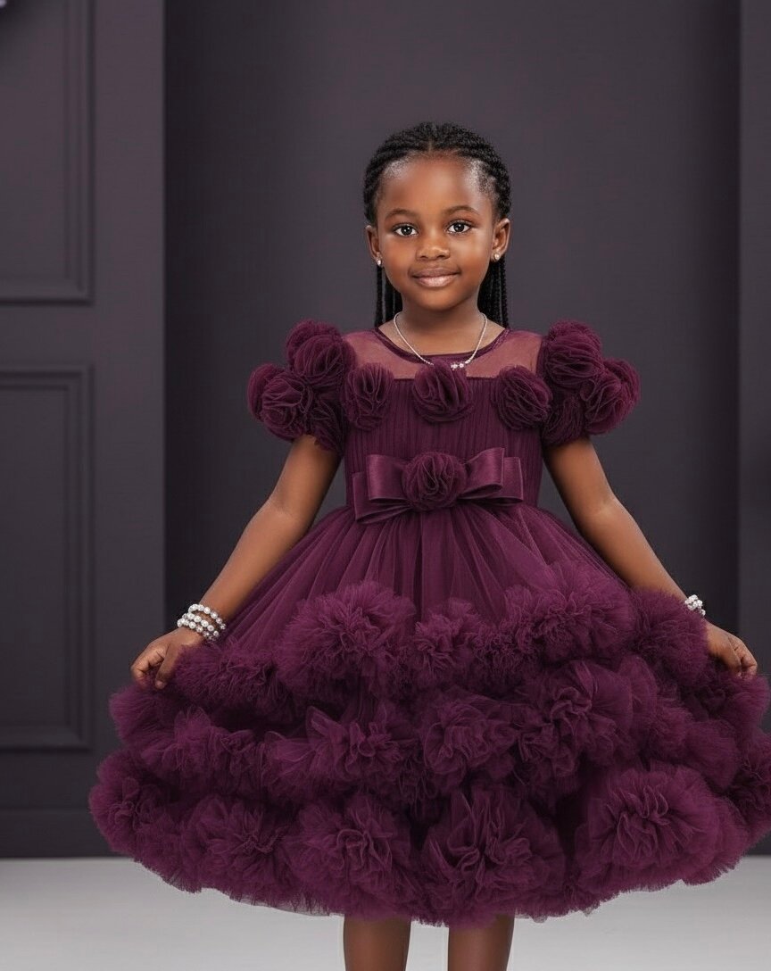 Robe de soirée fille élégante