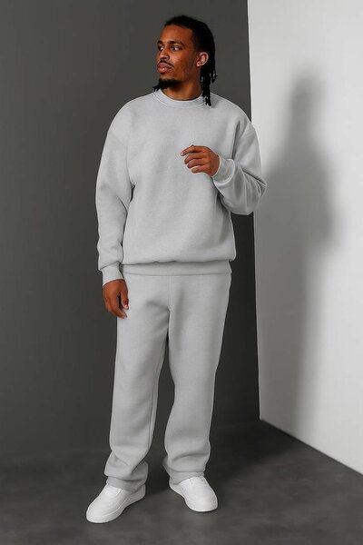 Survêtement gris unisexe