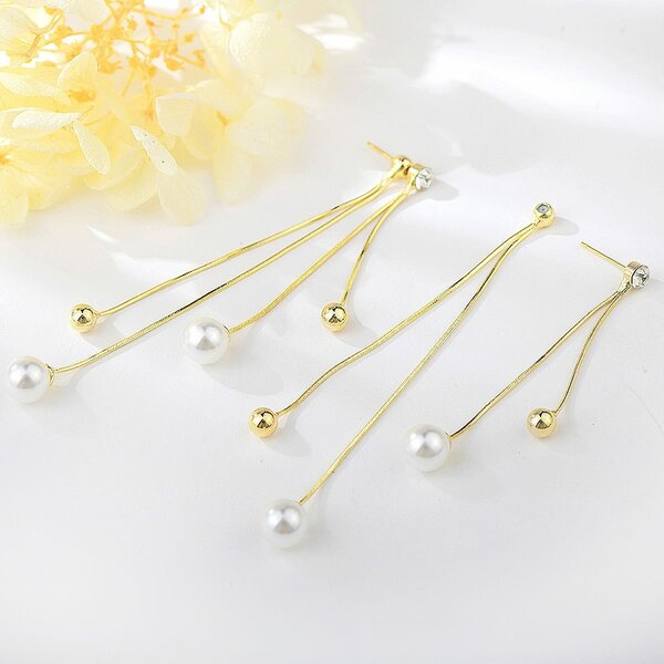 Boucles d'oreilles or plaqué