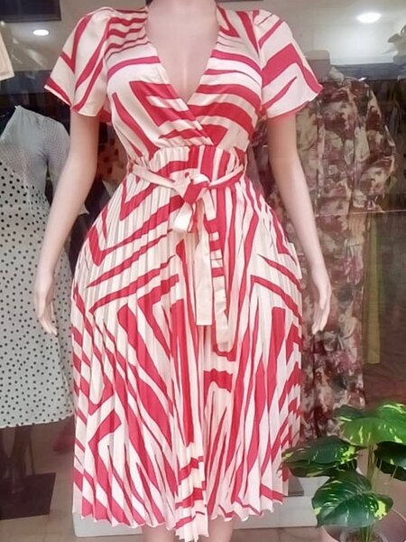Pleated dress