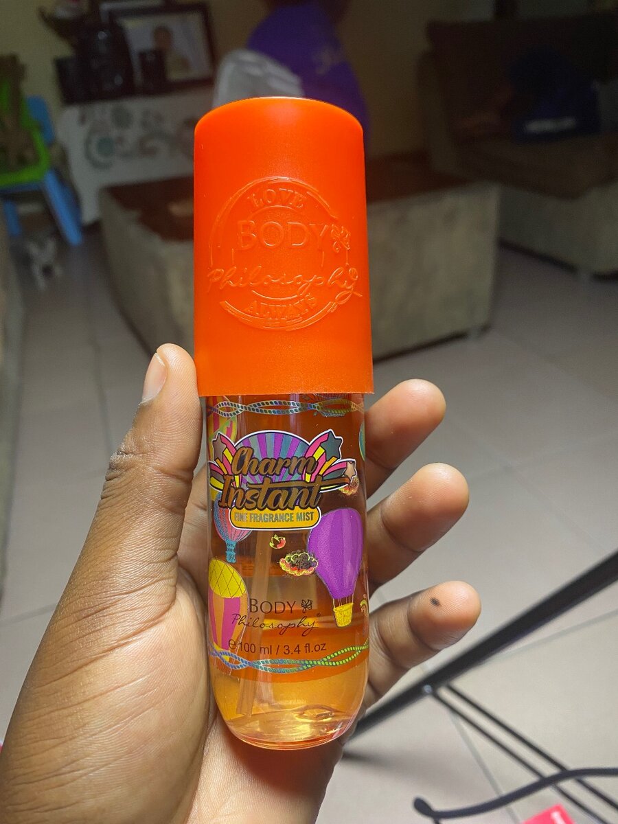 Spray corps parfumé tropical