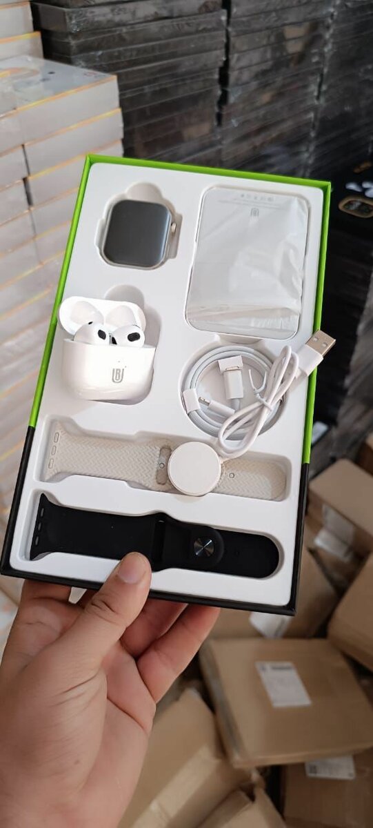 Montre Connectée W9 PRO MAX + J50