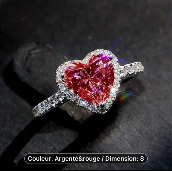 Bagues Éclatantes Argentées