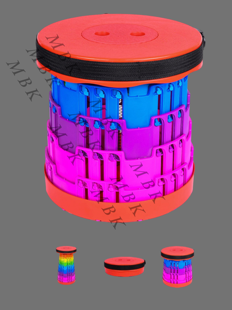 Tabouret télescopique portable