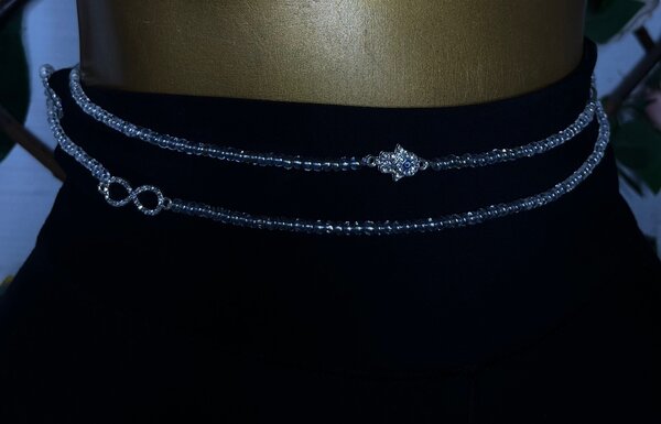 Ceinture femme perles élégantes