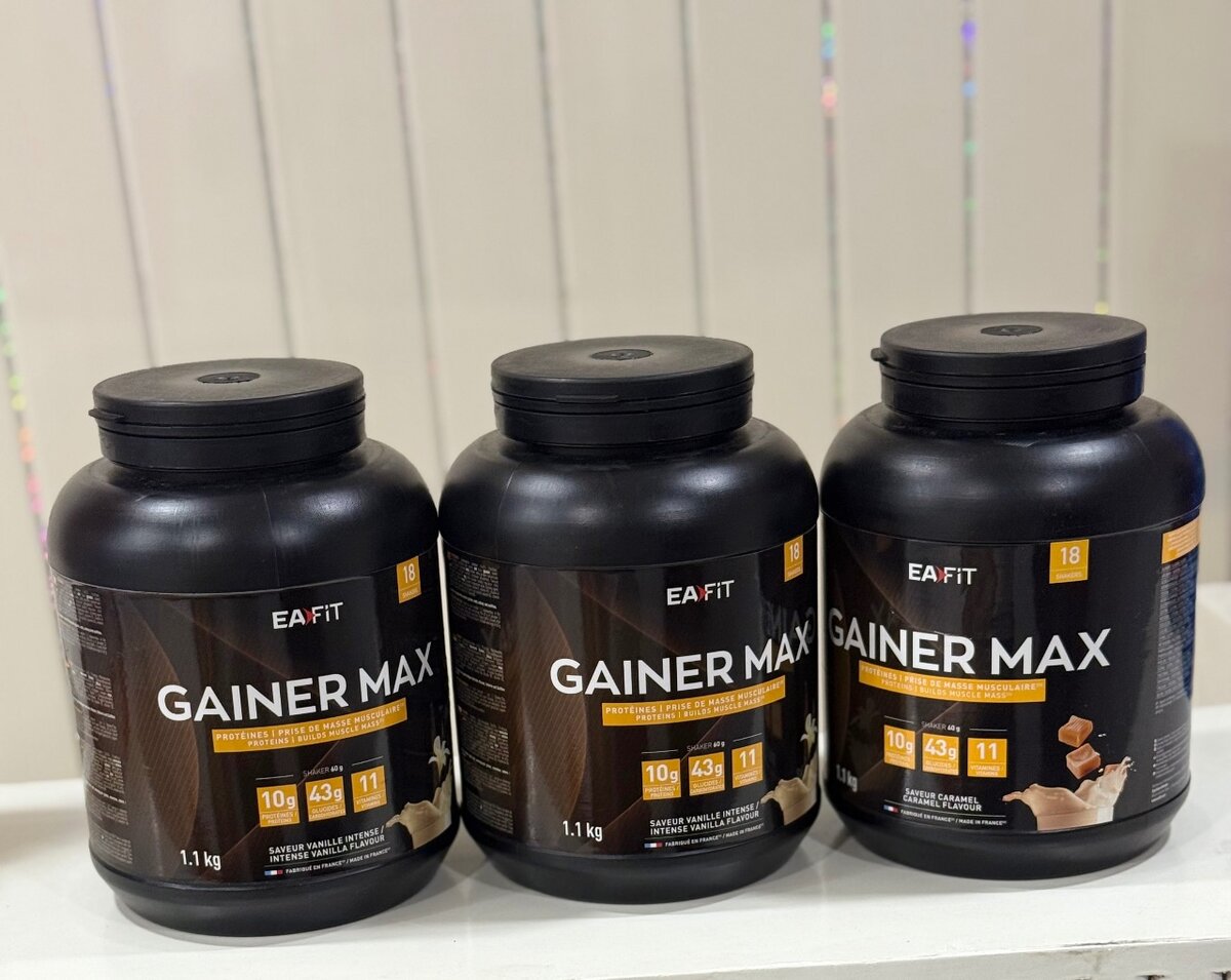 EA Fit Gainer Max Caramel 1.1kg