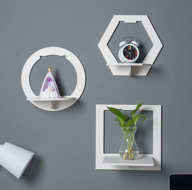 ÉTAGÈRE MURALE DÉCORATIVE