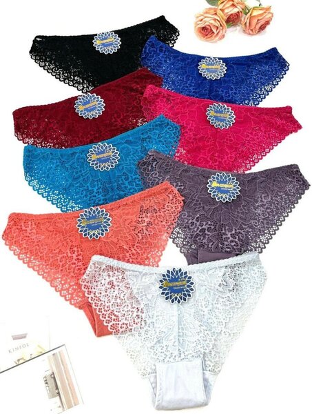 Lots de 6 caleçons Dentelle