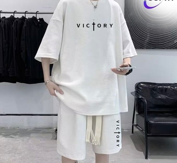 Complet short tshirt oversize