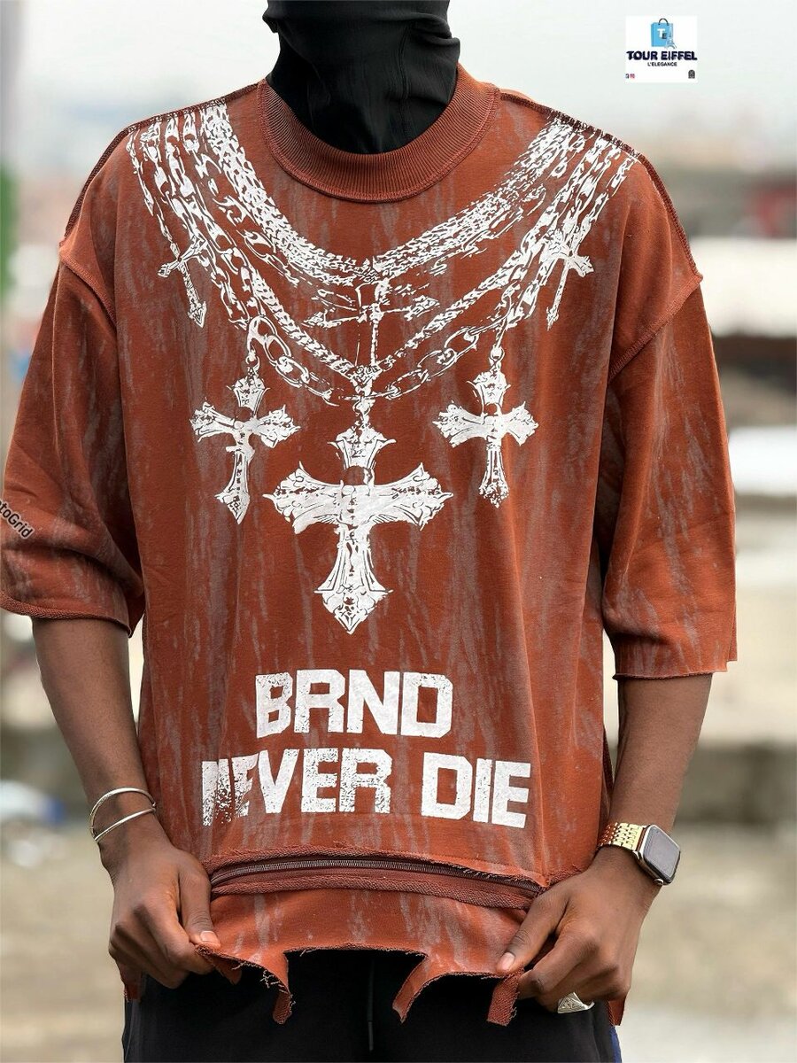 T-shirt décontracté "Brand Never Die"