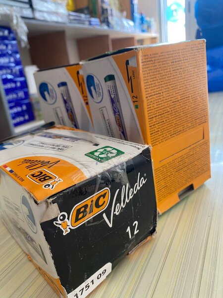 Lot de 12 Marqueurs BIC Velleda