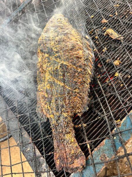 Poisson braise Épicé