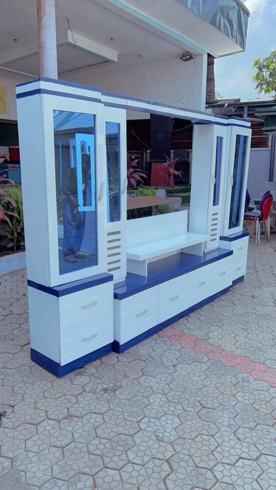 Meuble TV moderne blanc