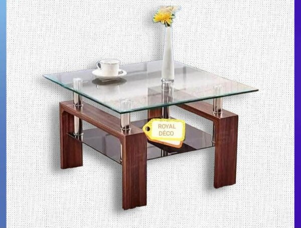 Table basse en verre moderne