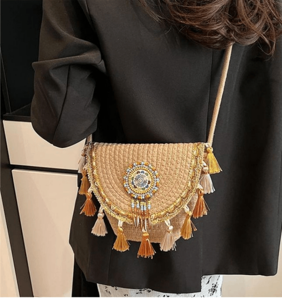 Sac à bandoulière bohème chic