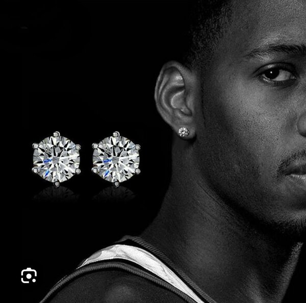 Boucles d'oreilles diamant élégantes