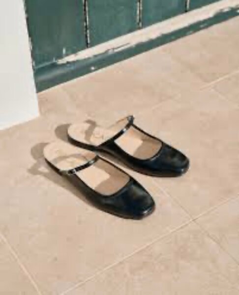 Mules Noires Élégantes Femme