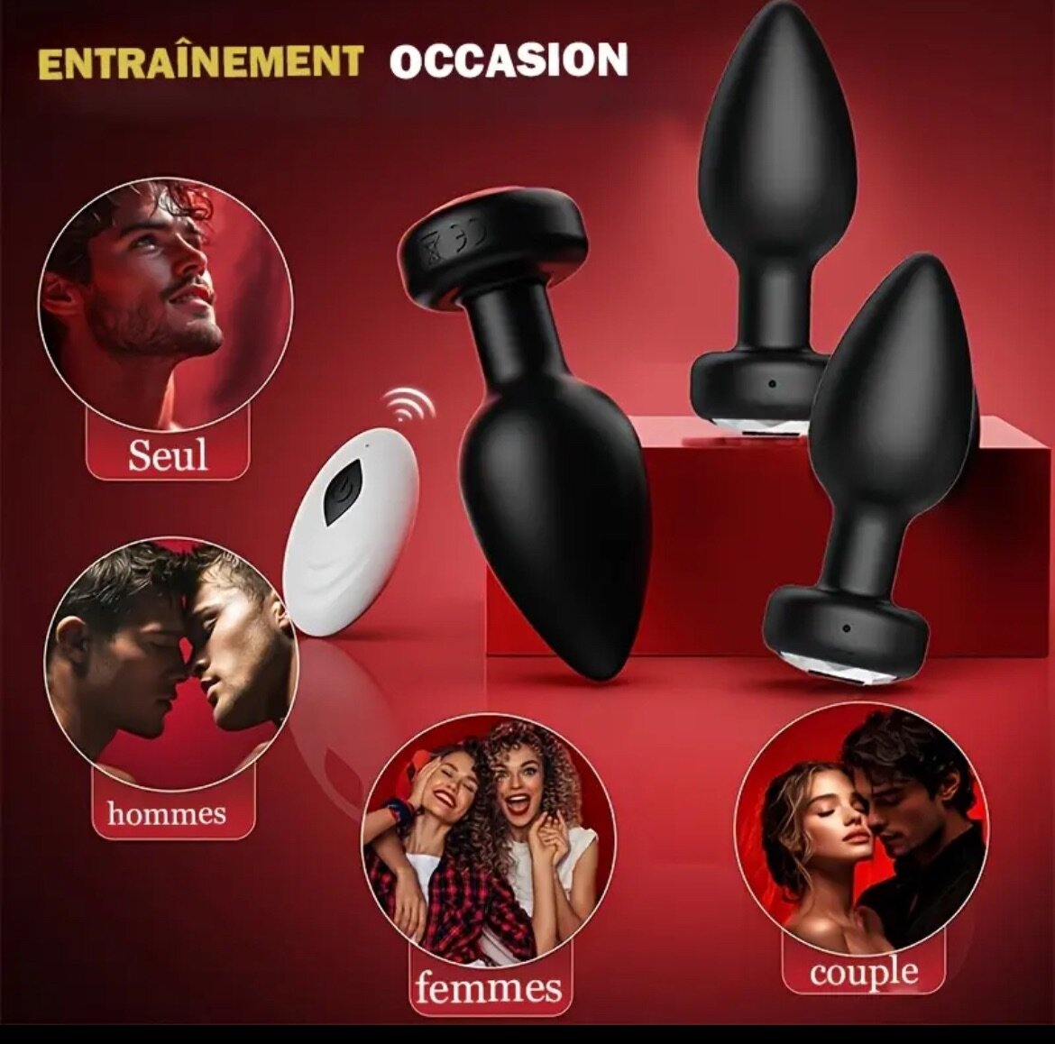 Plug anal vibrant 10 vitesses