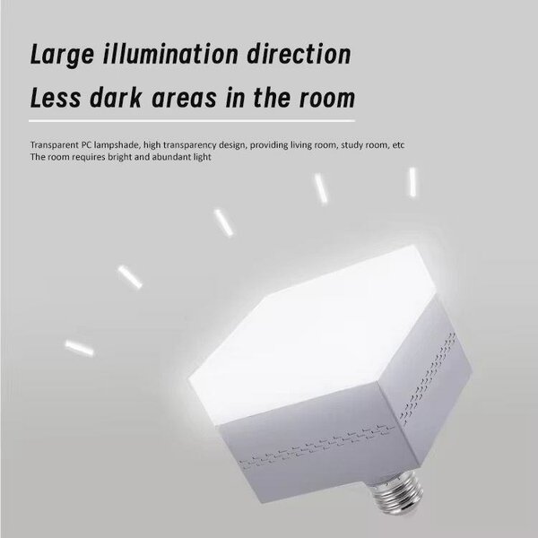 Ampoule LED Carrée Lumineuse