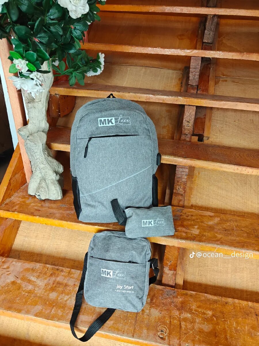 Ensemble sacs à dos MK Luxe