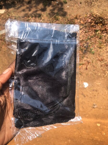 Black silk Durag
