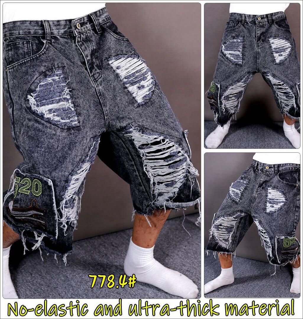 Shorts en jean streetwear