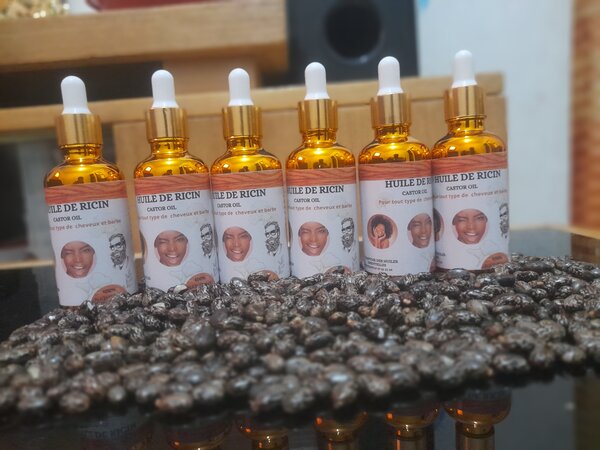 Kit 2 pot /Huile de Ricin Pure