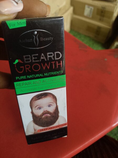 Beard growth oil