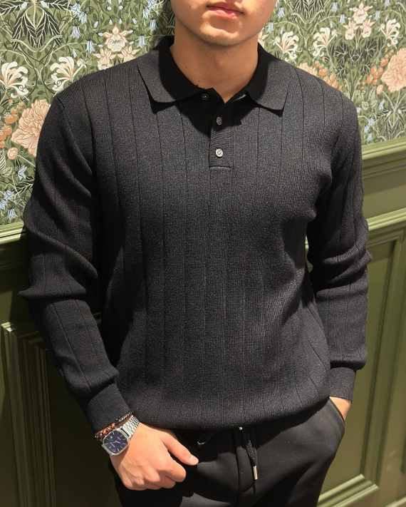 кофта черная мужская