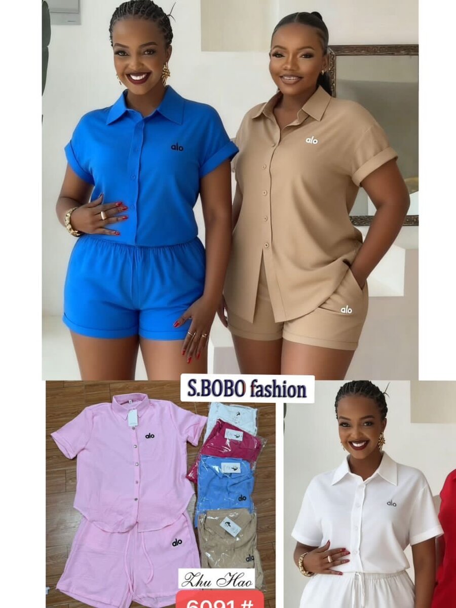 Ensemble short et chemisier