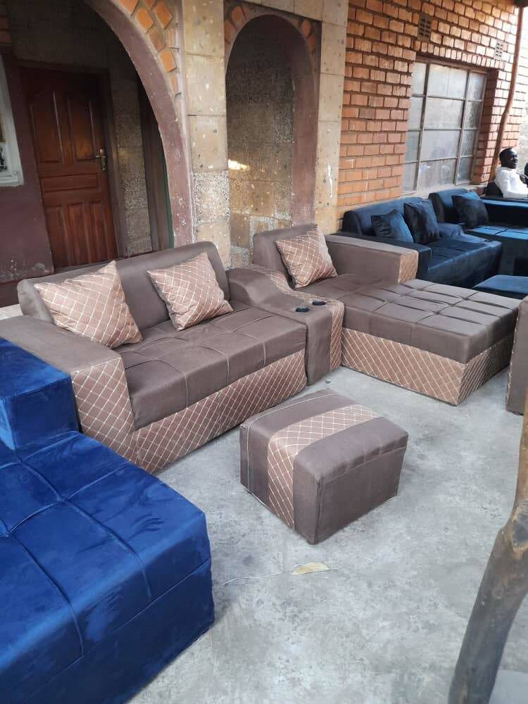 L shaped couch