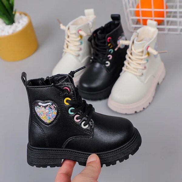 Girls cartoon boot size 28-30 available in black only