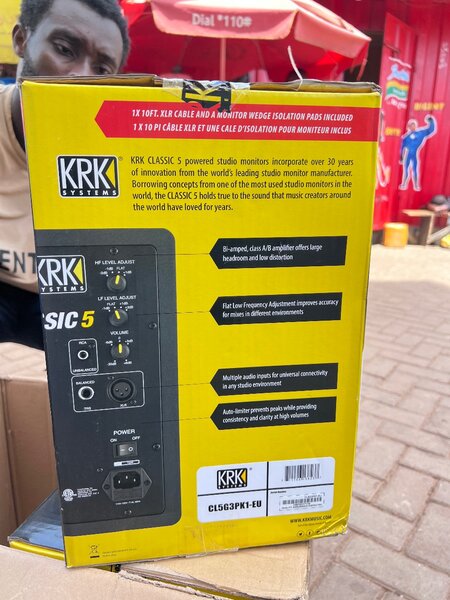 KRK classic 5 Studio monitors