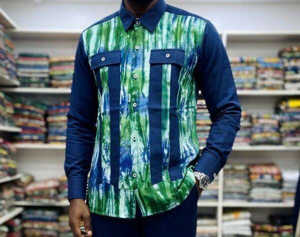 Chemise cubaine manches longue