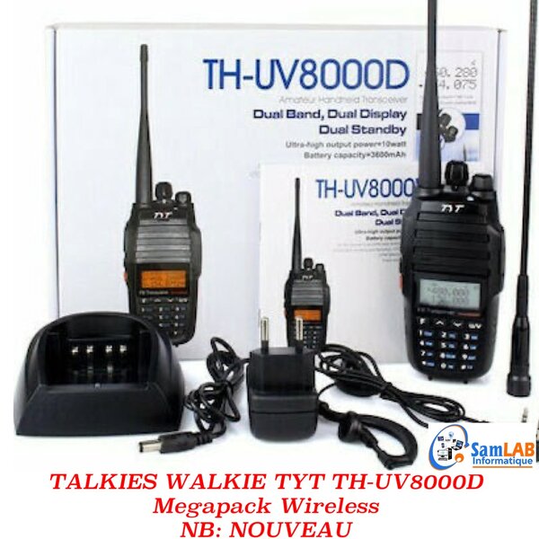 Talkie-walkie TYT TH-UV8000D
