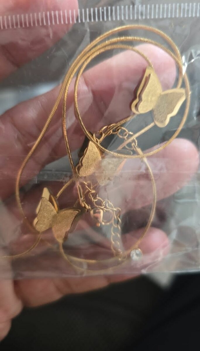 Butterfly necklaces