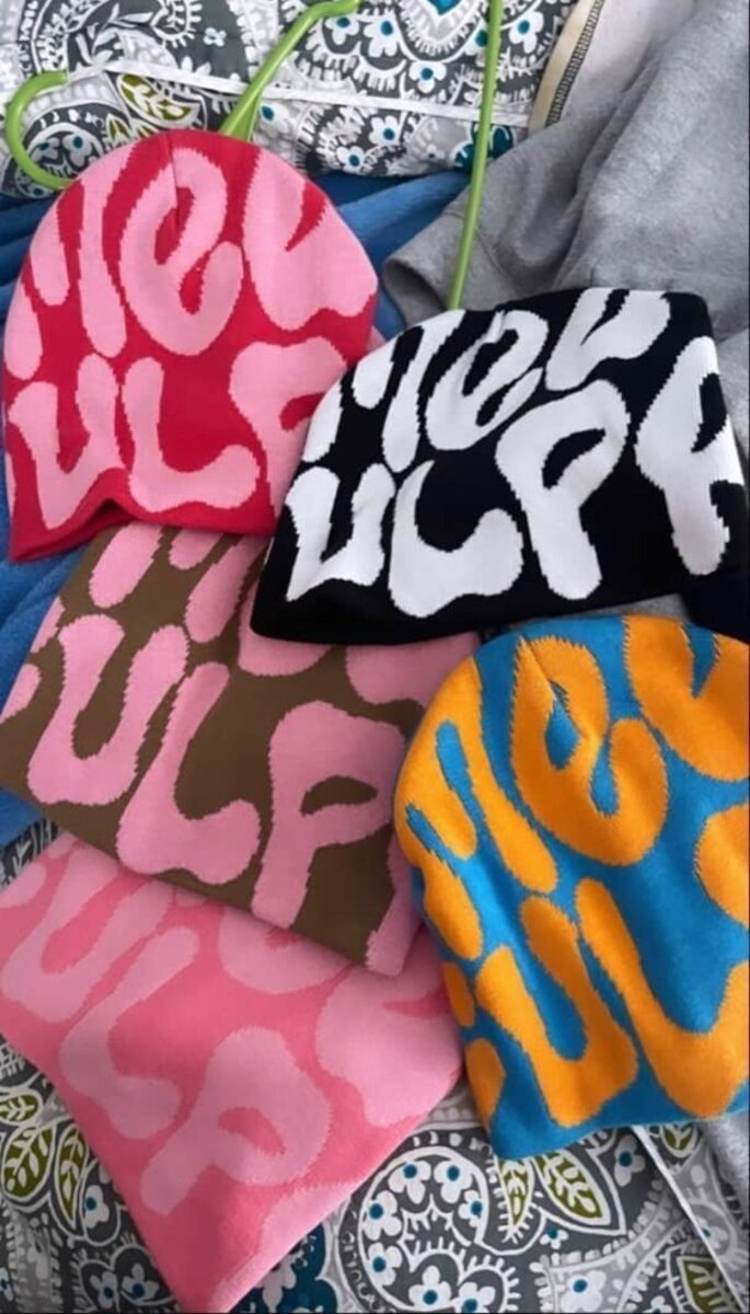 Chapeaux Tricotés Colorés