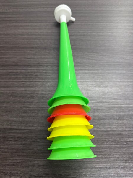 Ensemble de ventouses colorées