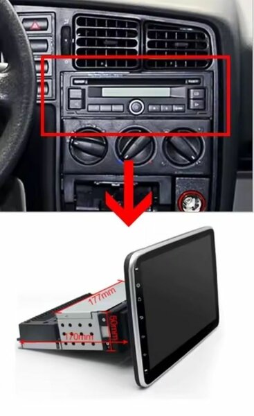 Autoradio CarPlay Android Auto