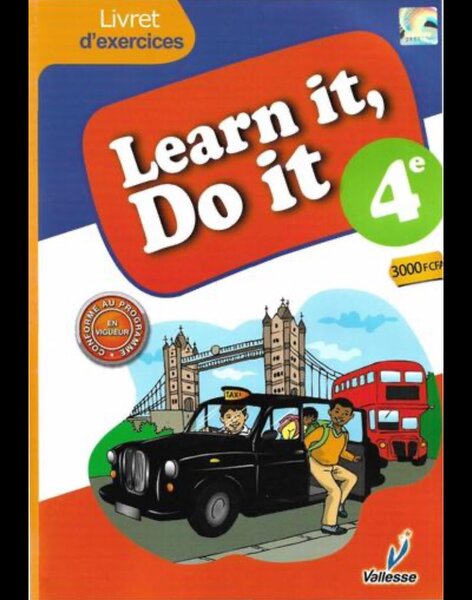 Livret d'exercices anglais