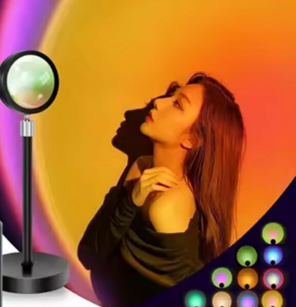 Sunset lamp device