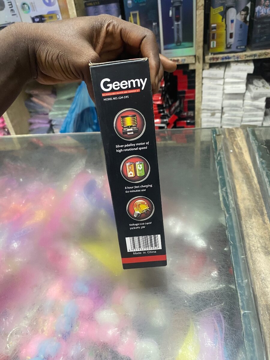 Geemy Tondeuse 3-en-1 Rechargeable