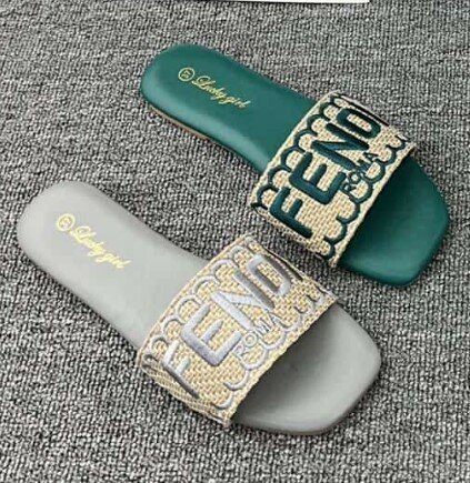 Women's beautiful flip flops