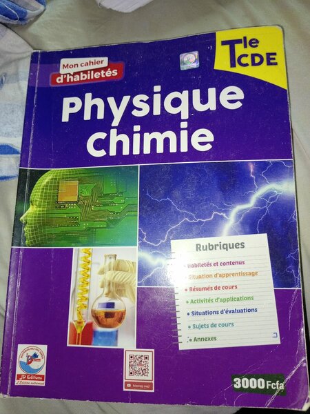Livre Physique Chimie Tle CDE