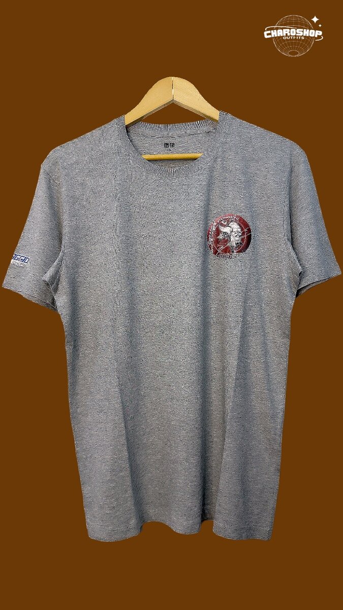 T-shirt gris "Singapore Vikings"