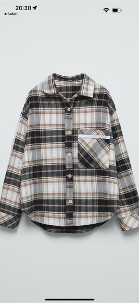 Продаю рубашку для девочки от фирмы zara абсолютно новая