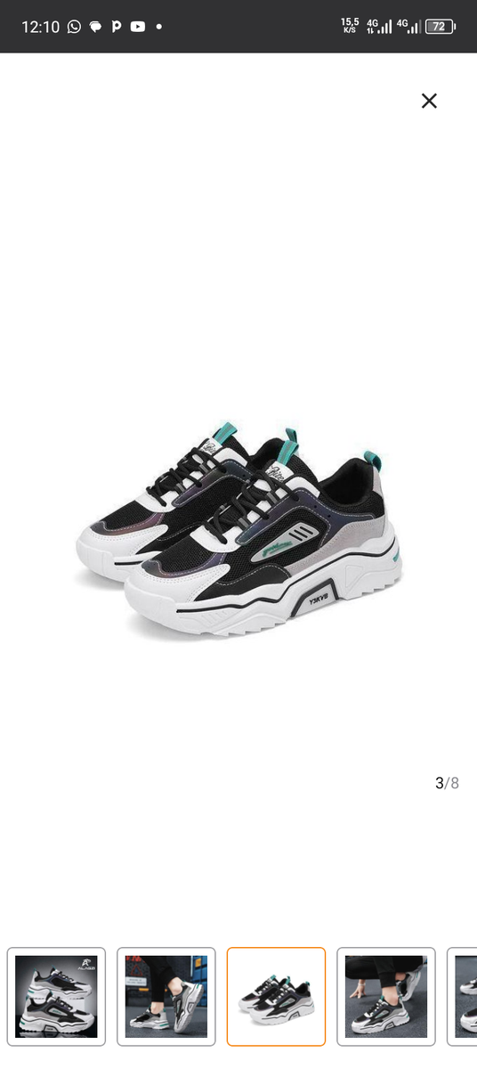 Baskets Alagzi Chunky Noir